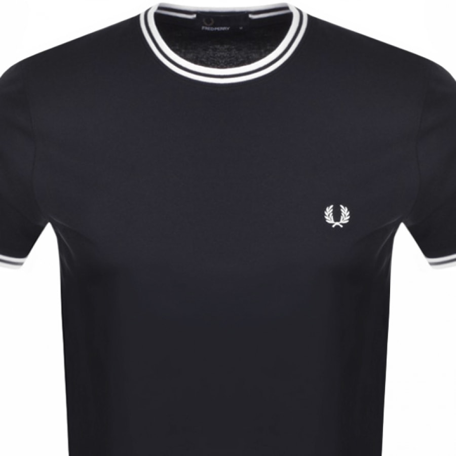 Alternative Image for ProductFred Perry Twin Tipped T Shirt Navy2